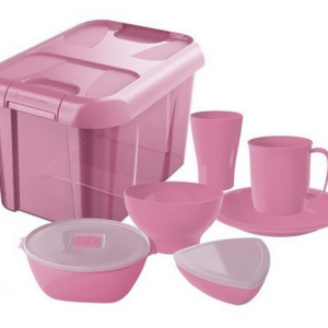 KIT BEBE 604 ROSA - QUEIMA DE ESTOQUE