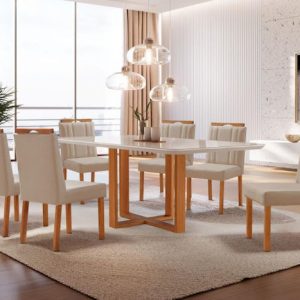 MESA MARKA 1,60 COM 6 CAD 01DECOR