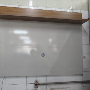 Alternative view of PAINEL XADREZ NT1185 FREIJO OFF WHITE - NOTAVEL 1,35CM