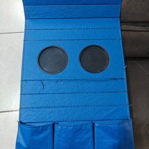 PORTA COPOS AZUL C/ PORTA CONTROLE QUEIMA DE ESTOQUE