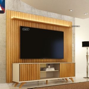 PAINEL VITORIA 2,27 COM BANCADA MANAUS MOSTRUARIO LED OPCIONAL