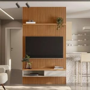 PAINEL RIPADO MODULAR 1,40mts NATURE/OFF - LINEA