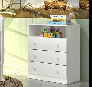 COMODA DOÇURA BRANCO - TCIL 0,62CM