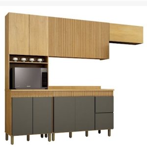COZINHA DAKOTA 4 PEÇAS 2,70CM VALDEMOVEIS