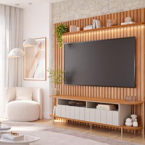 PAINEL VITORIA 2,27 E BANCADA MONACO 2,04CM MOSTRUARIO