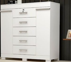 COMODA DIANA BRANCO - APC 1,20 QUEIMA DE ESTOQUE