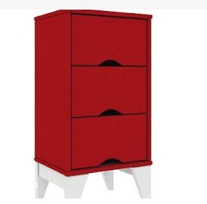 MESA DE CABECEIRA TWISTER 3 GAV CARMIM/BRANCO - TCIL 0,36 QUEIMA DE ESTOU=QUE