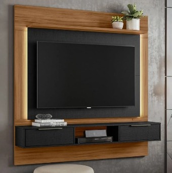PAINEL 1280 FREIJO/PRETO - NOTAVEL 1,63CM