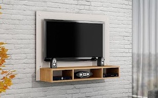 PAINEL ATENA OFF/CINAMOMO - VALDEMÓVEIS 1,20CM