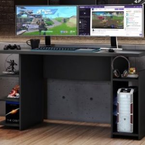 MESA GAMER NT 2065 PRETO - NOTAVEL 1,36 QUEIMA DE ESTOQUE