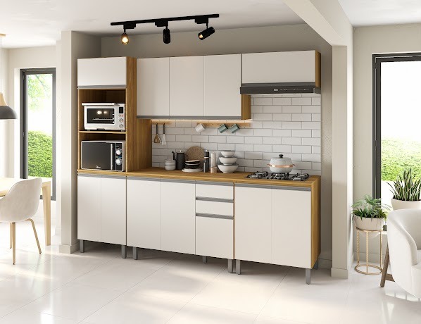 COZINHA VOLLARE FREIJO OFF 02 5 PEÇAS 3,30CM- FIORELLO