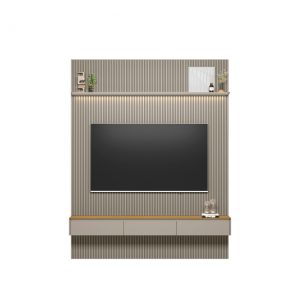 PAINEL RIPADO MODULAR 2,20mts GRIS FOSCO -LINEA