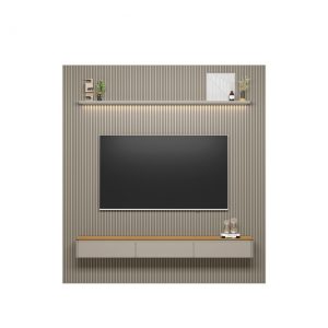 PAINEL RIPADO MODULAR 2,60mts GRIS FOSCO -LINEA