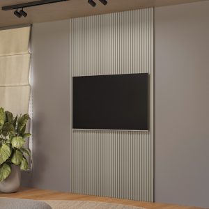 PAINEL RIPADO MODULAR 1,40CM GRIS FOSCO  - LINEA