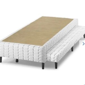 CAIXA BOX COM AUX SOLT BORDADO BEGE  (88x188x25) - Anjos