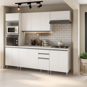 COZINHA VOLLARE BRANCO 02 5 PEÇAS 3,30 CM - FIORELLO