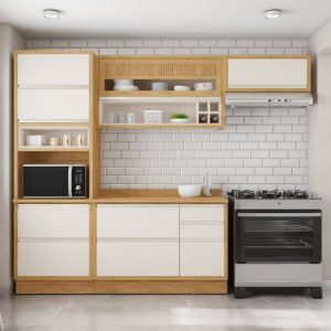 COZINHA LISBOA 4 PEÇAS 2,70CM OFF WHITE- ITATIAIA MOSTRUARIO