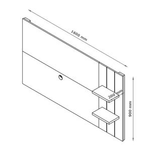 Alternative view of PAINEL ITÁLIA - PATIMAR 1,20cm