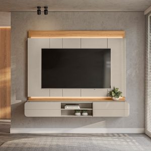PAINEL HOME ZURIQUE TAUARI OFF BRILHO - LINEA BRASIL 2,00CM