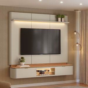 PAINEL HOME FERRARA CANELA OFF FOSCO - LINEA BRASIL 1,80CM