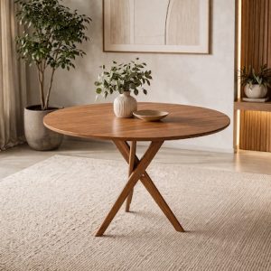 MESA CACAU REDONDA 1,09M CIMOL