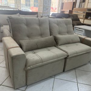 ESTOFADO DALLAS CAPPUCINO - TREVO ESTOFADOS 2,00CM MOSTRUARIO