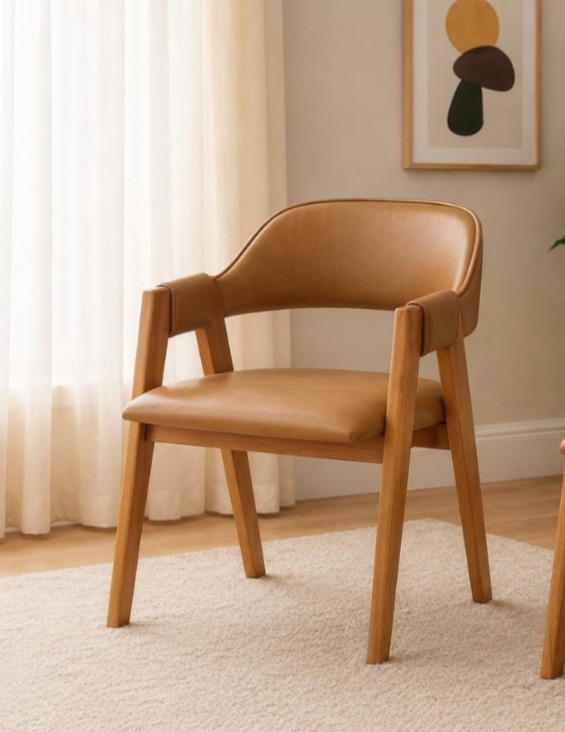 CADEIRA PEROLA CORINO CARAMELO UNIDADE - JV DECOR
