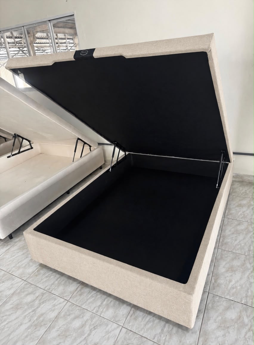 CAIXA BAU CASAL BEGE LINHAO - DREAM BOX - Imagem 2